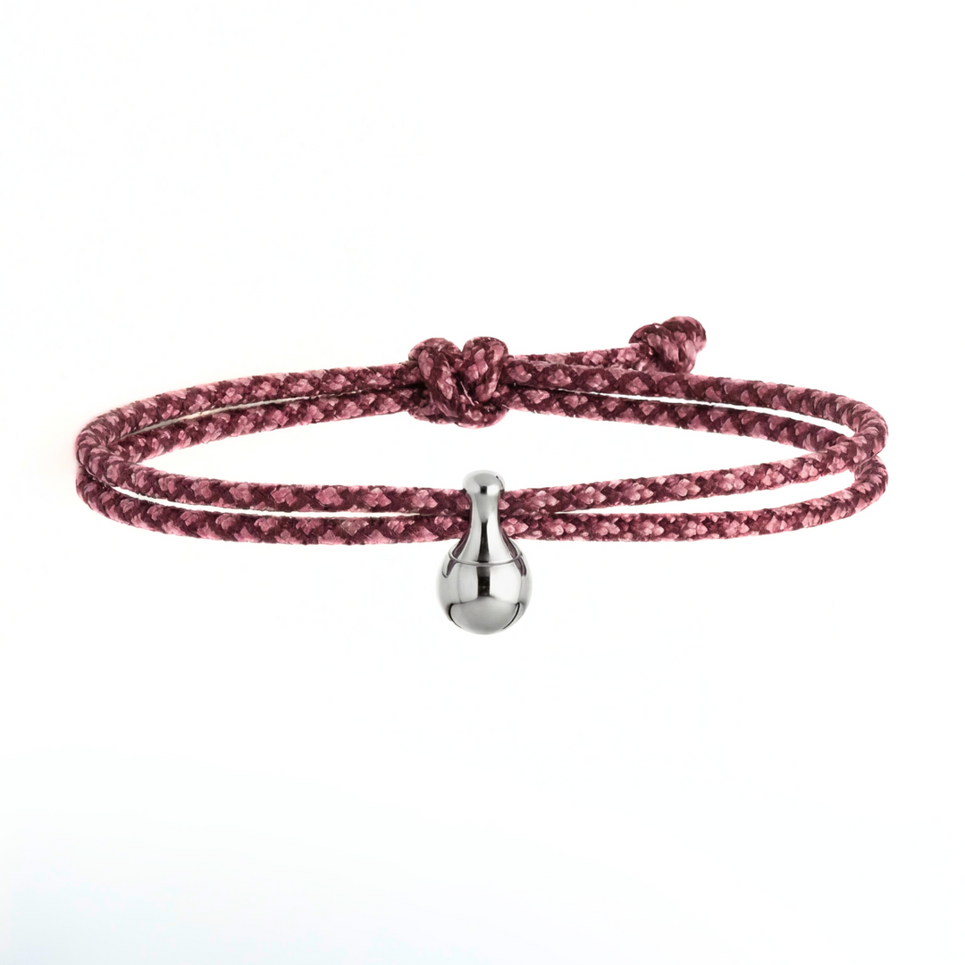Jubiläums-Charm-Armband aus Edelstahl
