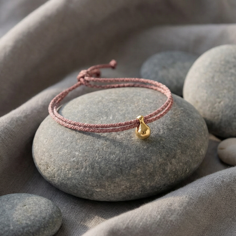 Bracelet jonc Jubilee plaqué or