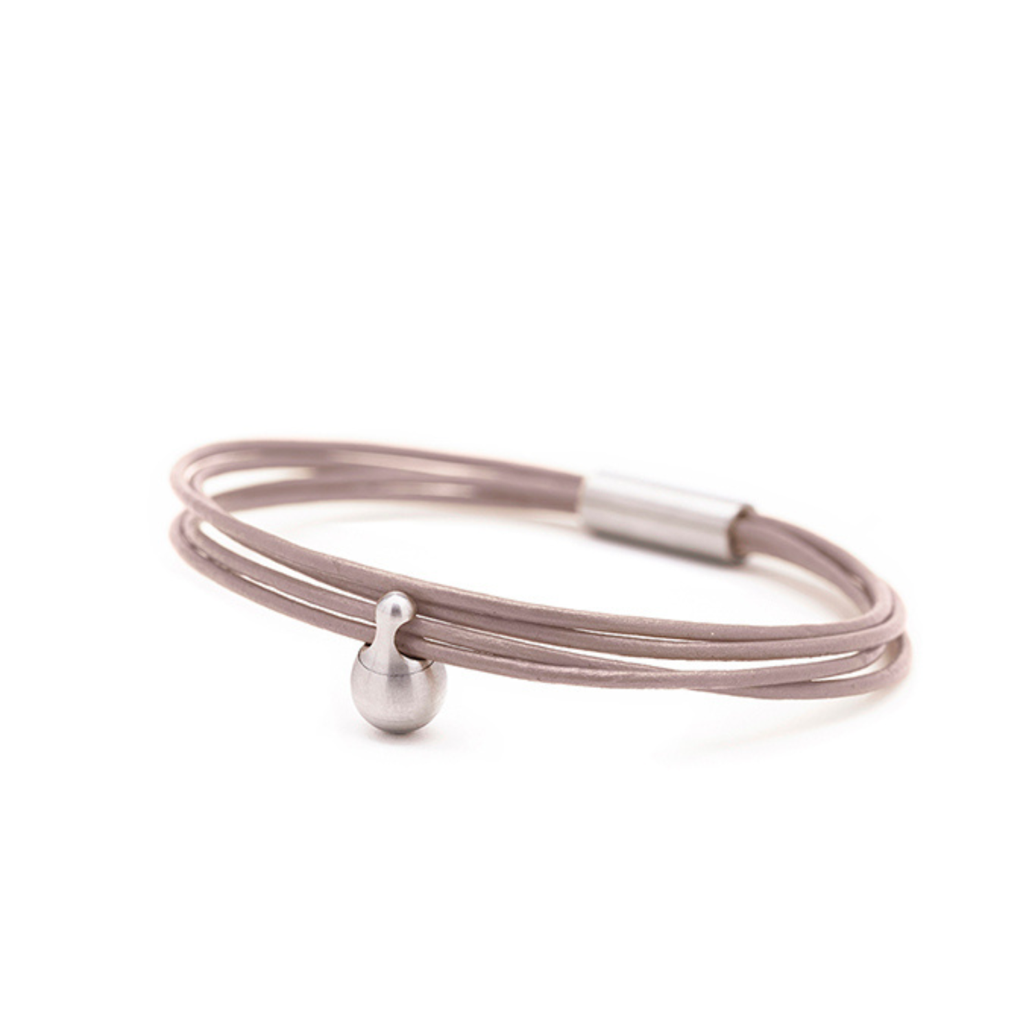 Oester Charm Armband in edelstaal