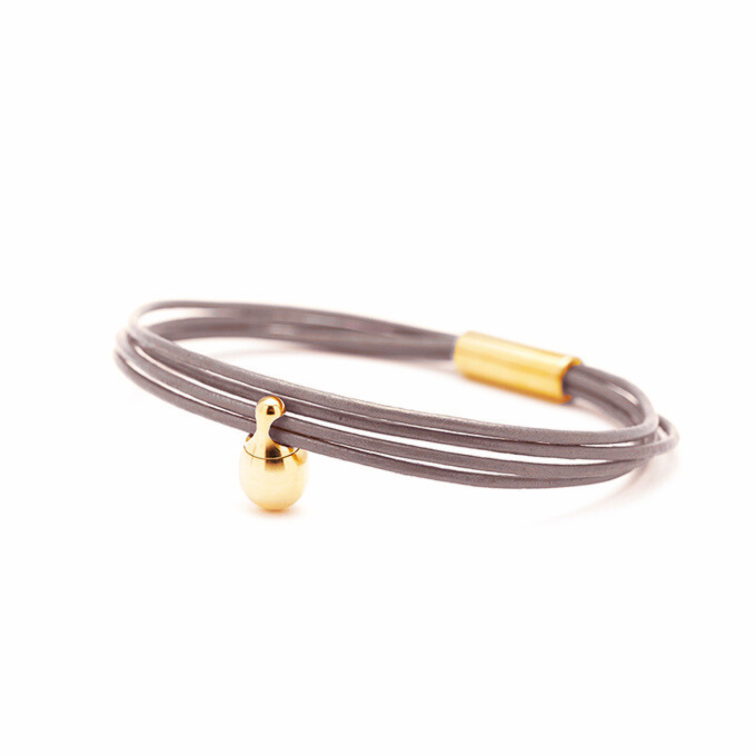 Oester Charm Armband verguld