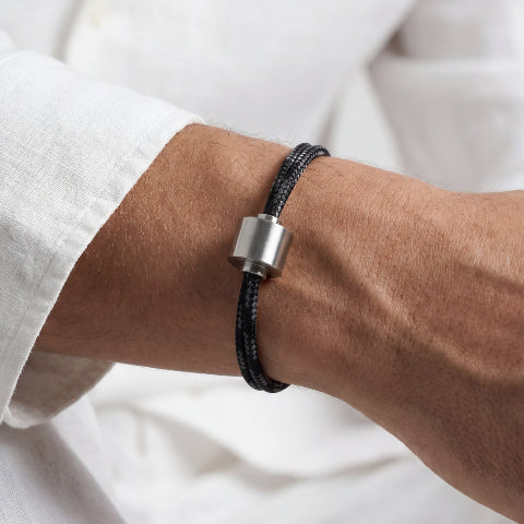 Bracelet homme Jubilee en acier inoxydable
